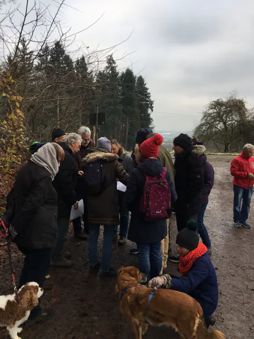 Ortstermin mit NABU, BUND und LUV